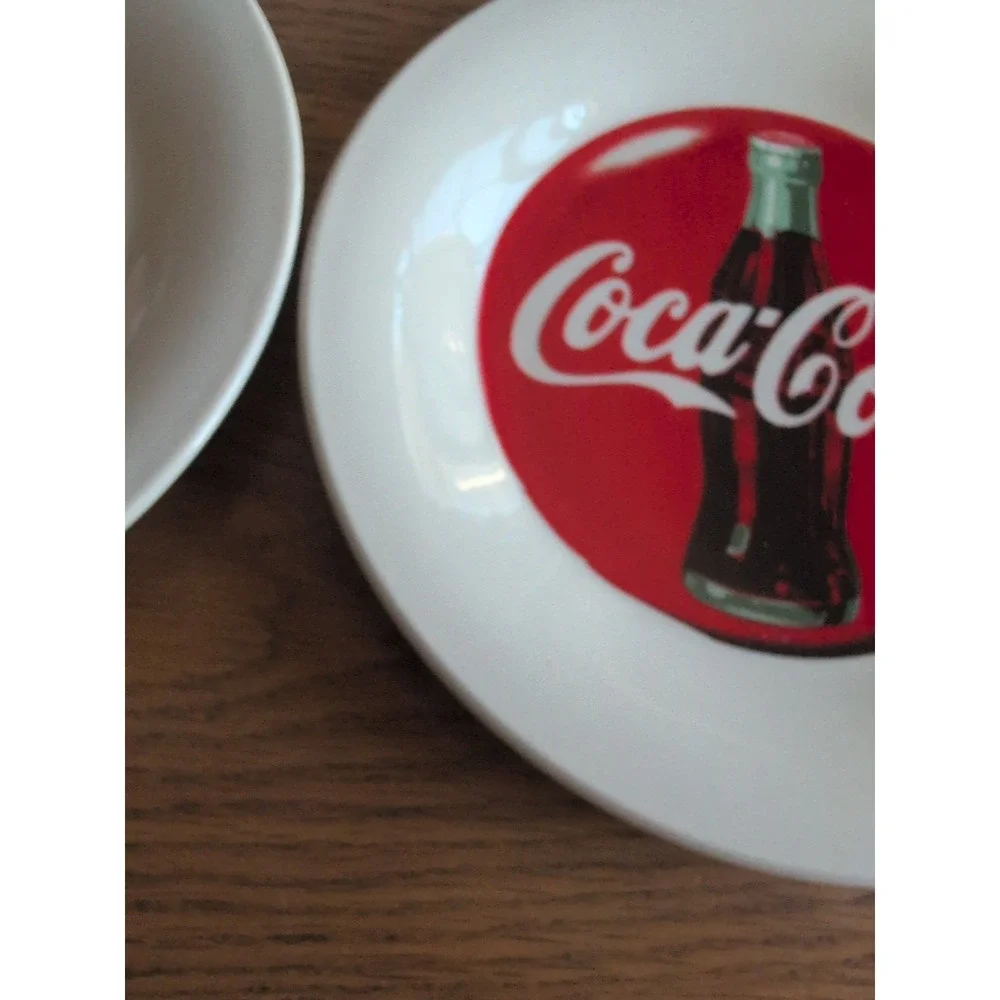 COCA-COLA‎ Plates lot of 4  Salad Dessert Gibson 7 3/4